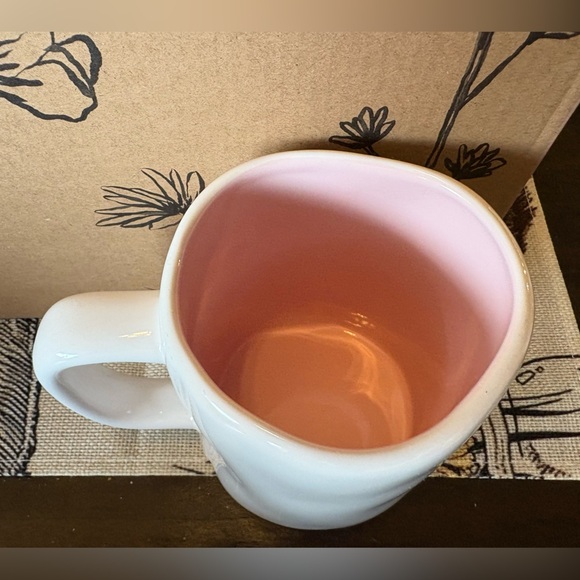 Rae Dunn Cream and Pink 'Today's Been Ruff' Mug - Picture 4 of 4